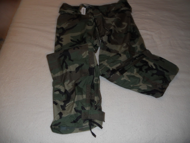 Genuine US Military Issue Improved Wet Weather Woodland Camo Pant