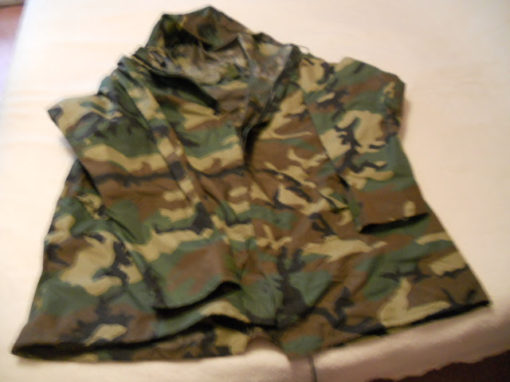 Genuine US Military Issue Improved Wet Weather Woodland Camo Parka, NEW ...