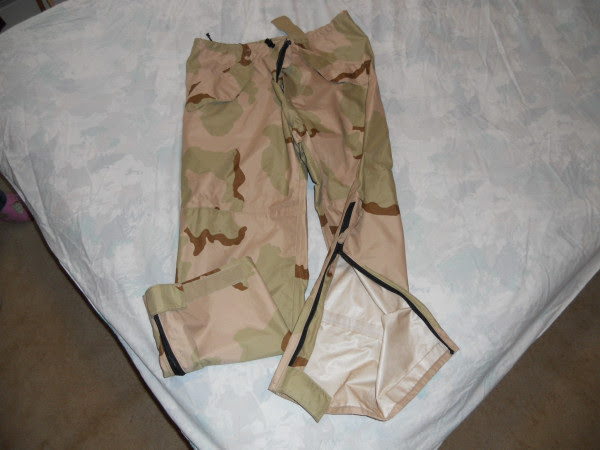 Genuine US Military Issue NEW Gortex ECWCS GEN I (Extended Cold Weather  Clothing System) 3 Color Desert Camo Trousers, L/R, XL/R