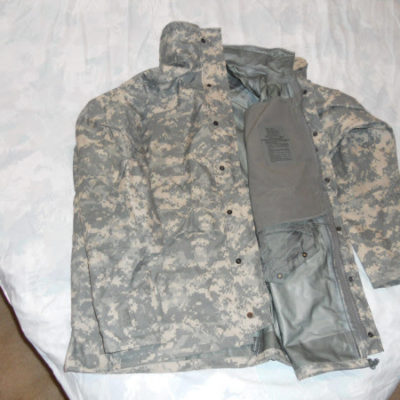 New US Army Cold Wet Weather Gen 1 ECWCS Woodland Goretex Parka Jacket Fur Hood