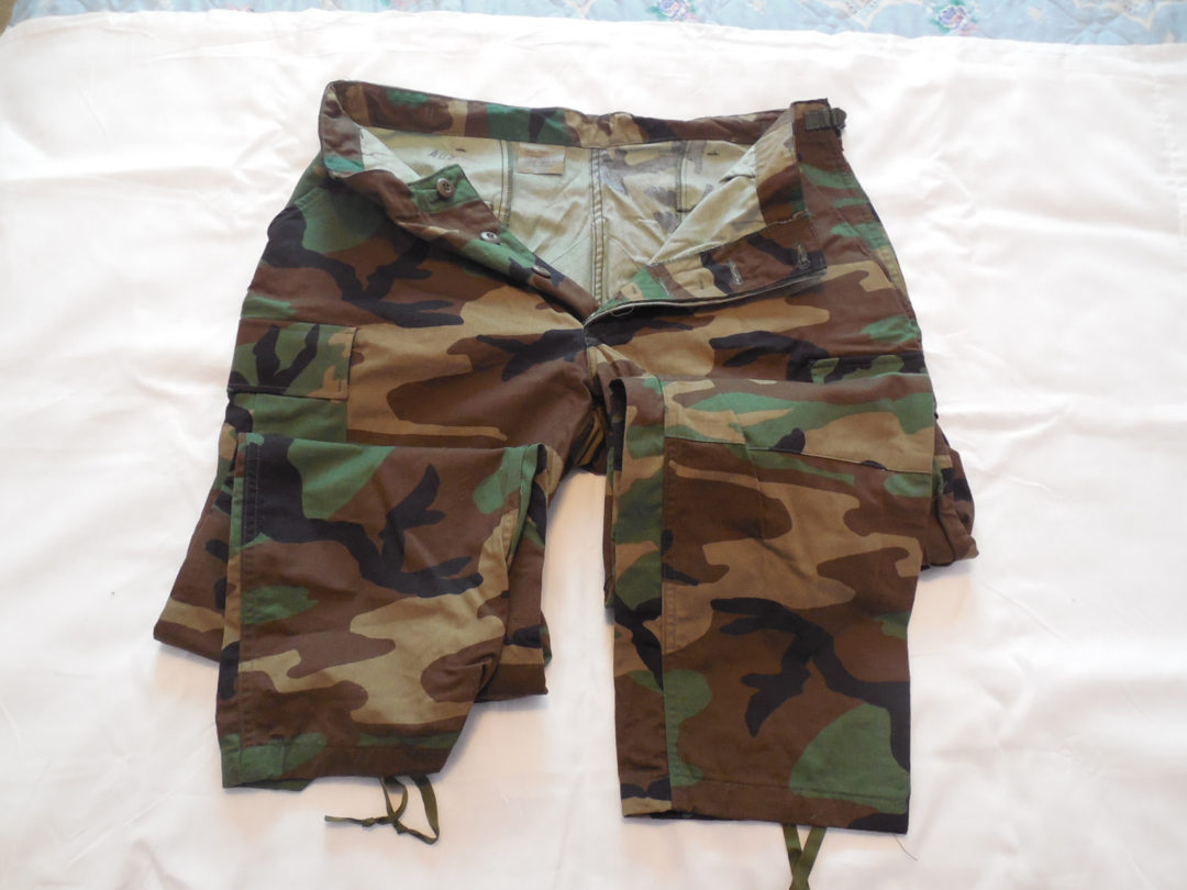 Genuine US Military Issue Woodland Camo BDU Pants Issued, In NEW ...