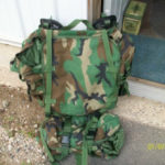 molle ii shoulder straps woodland