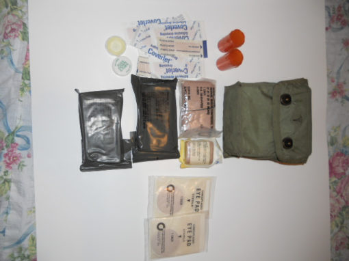 Genuine US Military Issue First Aid Kit, Individual, NSN# 6545-01-094 ...