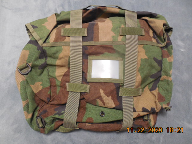Genuine Military Issued Woodland Camouflage Lightweight  Compact Shoulder Bag 