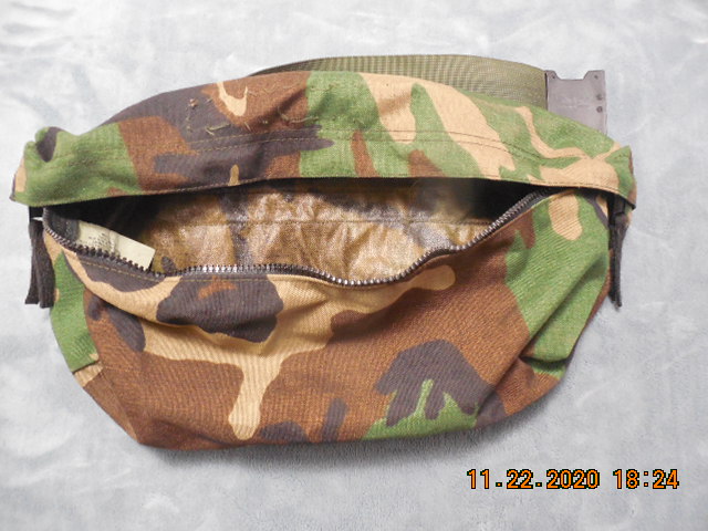 Genuine US Military Issue Woodland Camo Molle II Waist Pack ( Butt